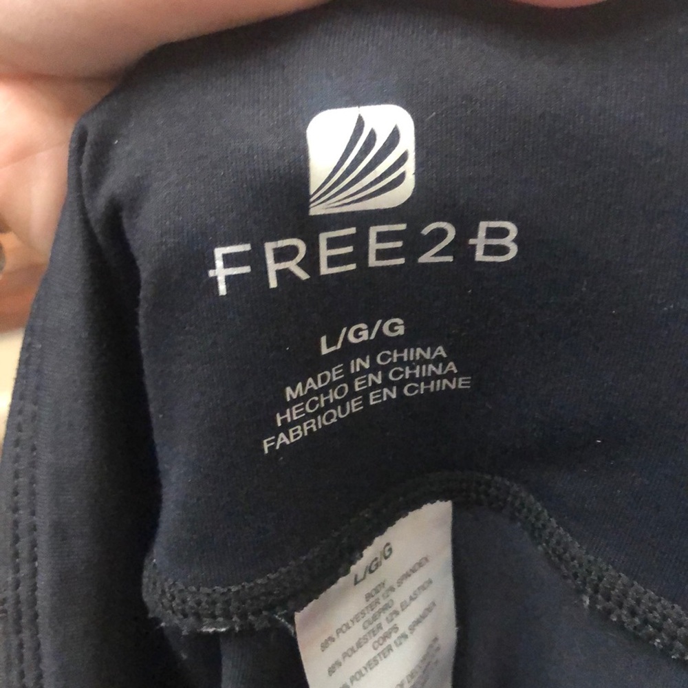Free Country Free 2 be Black Leggings - Picture 2 of 8